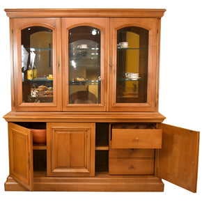 mueble aparador con vitrina