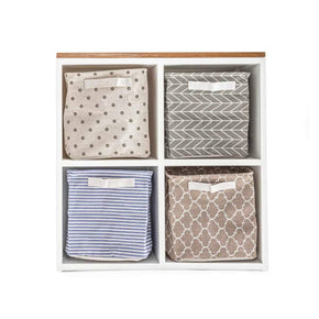 estantería para canastas