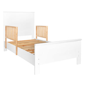 Cama con barandales removibles