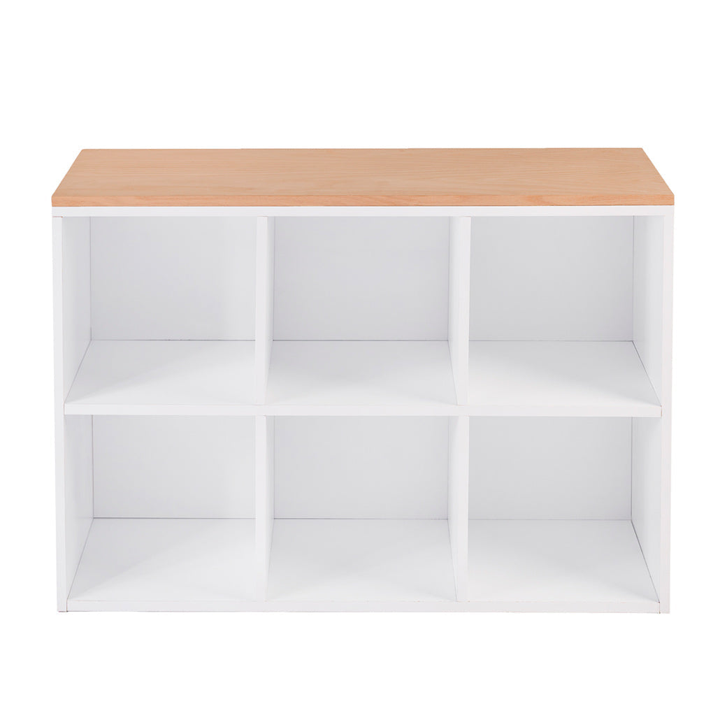 Estantería Baja Melamina Encino #61 (no barnizada)