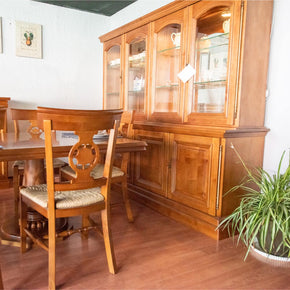 vitrinas de madera para comedor