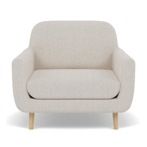 sillón moderno tapizado