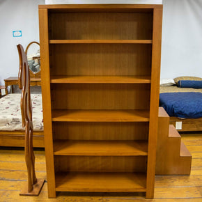 librero organizador de madera