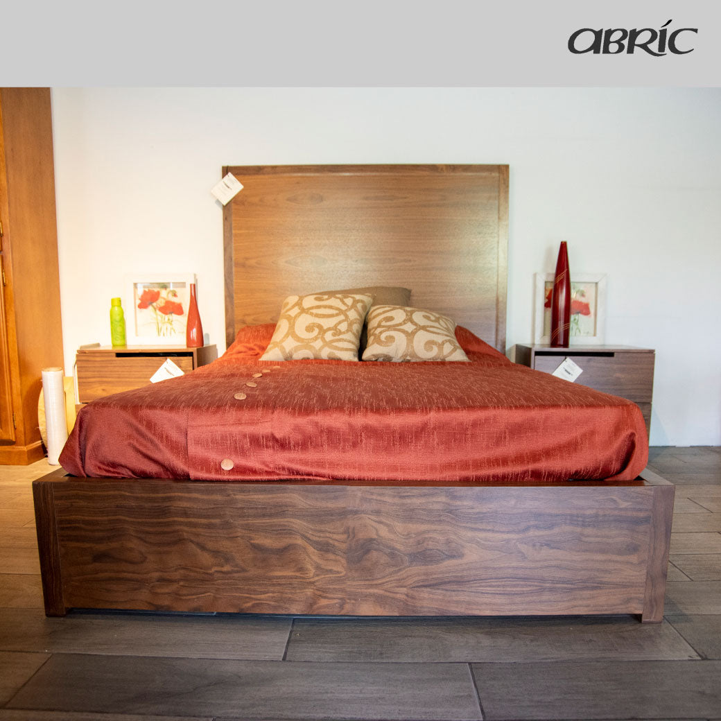 Cama Nogal 4 Cajones