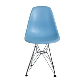 silla eames infantil azul