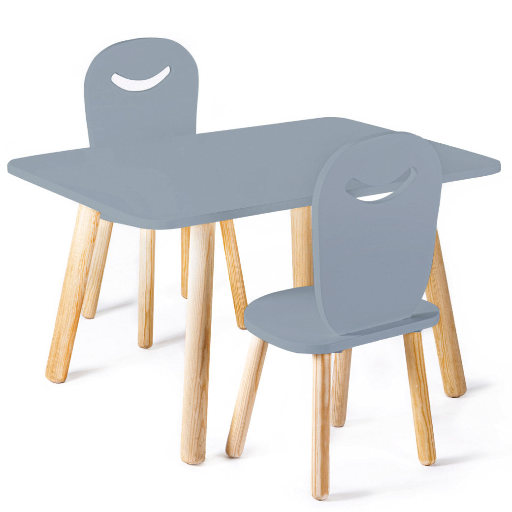 Mesa Natura Rectangular - Dos Sillas Feliz