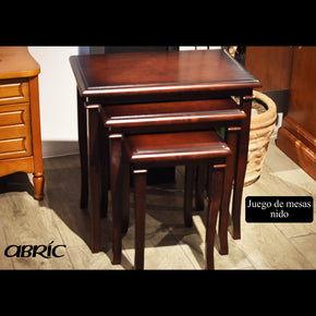 mesas de madera para sala