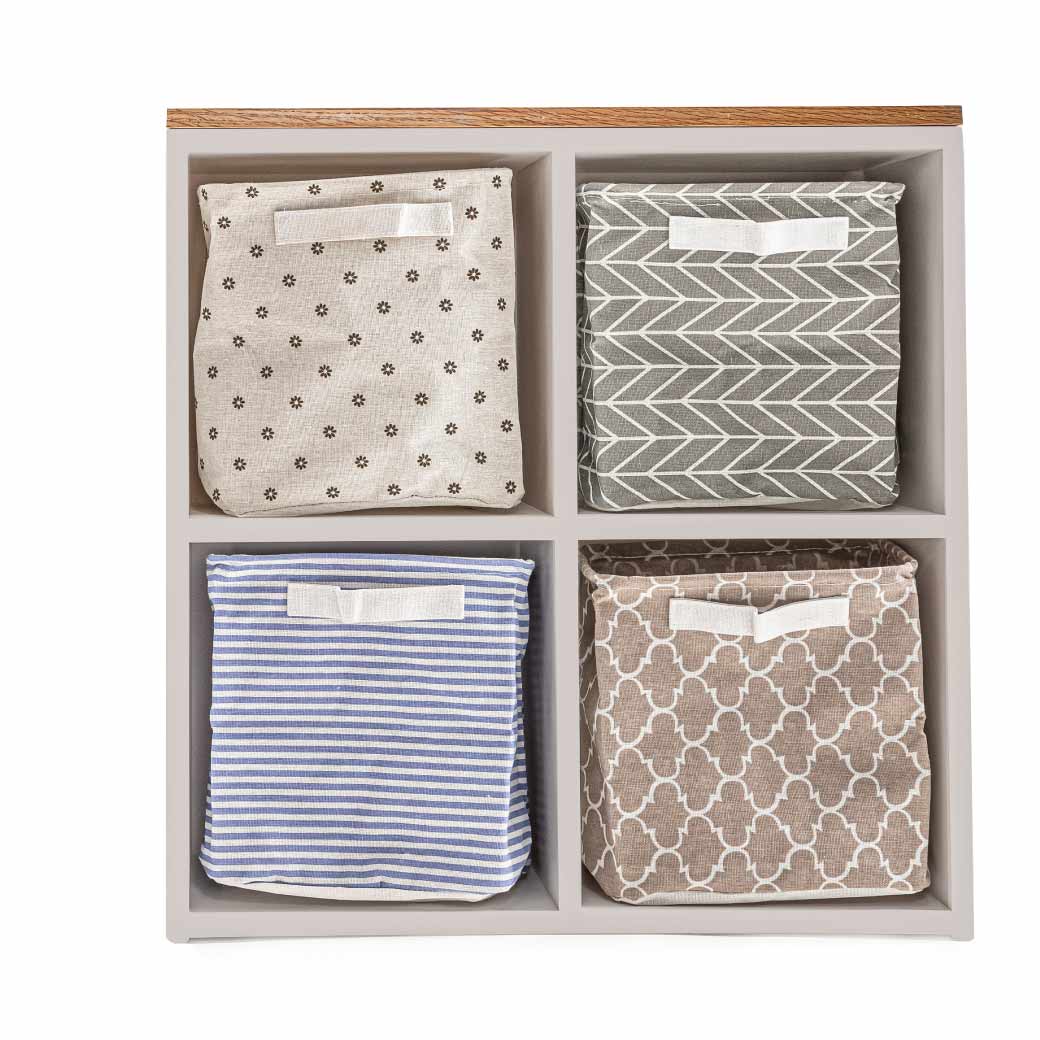 Estantería Baja Encino #4 (barnizada)