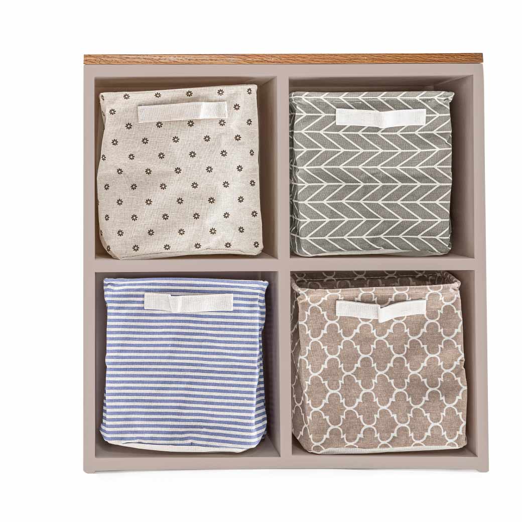 Estantería Baja Encino #4 (barnizada)