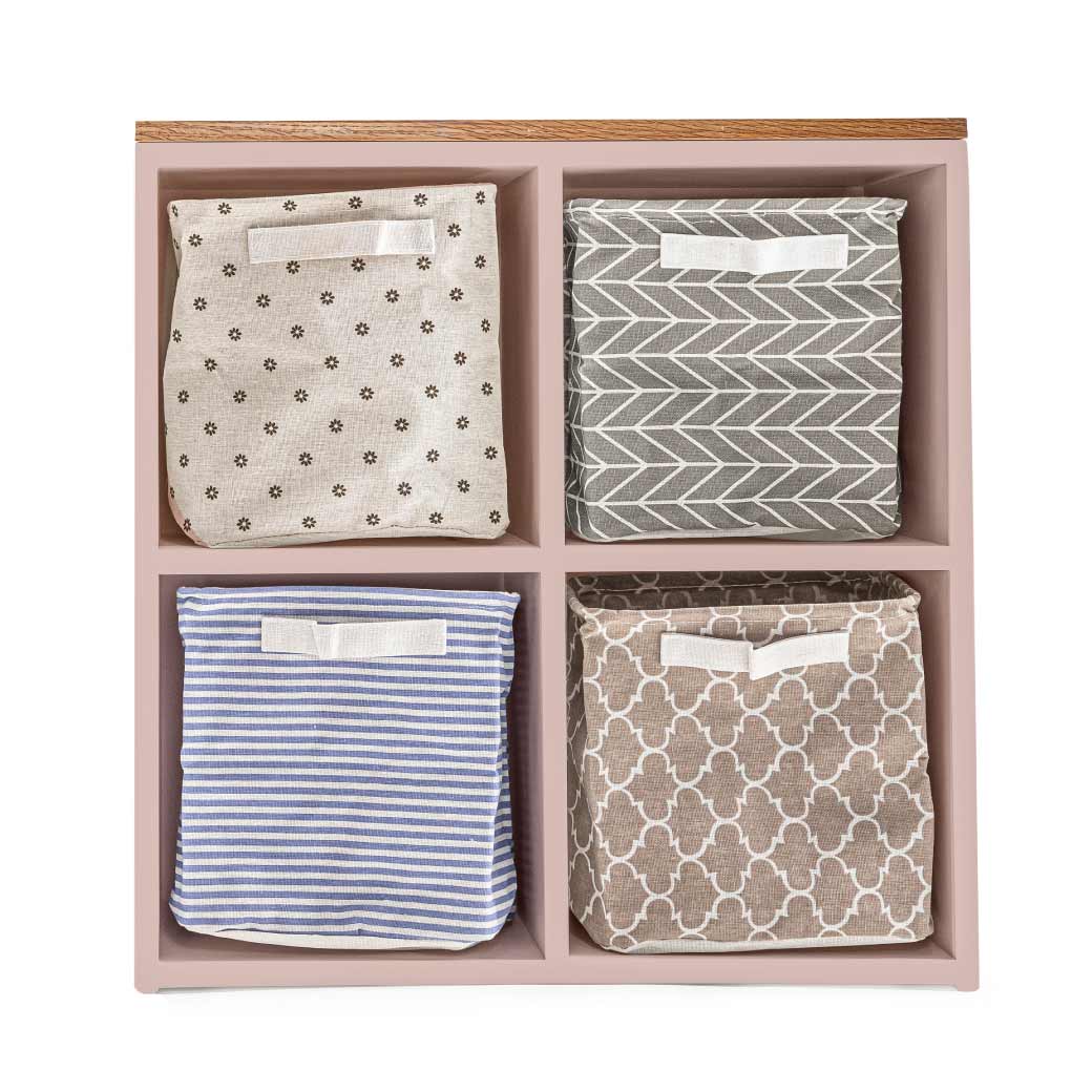 Estantería Baja Encino #4 (barnizada)