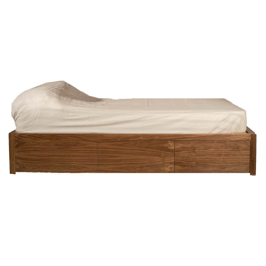Cama Nogal 4 Cajones