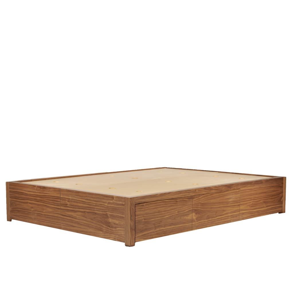 Cama Nogal 4 Cajones