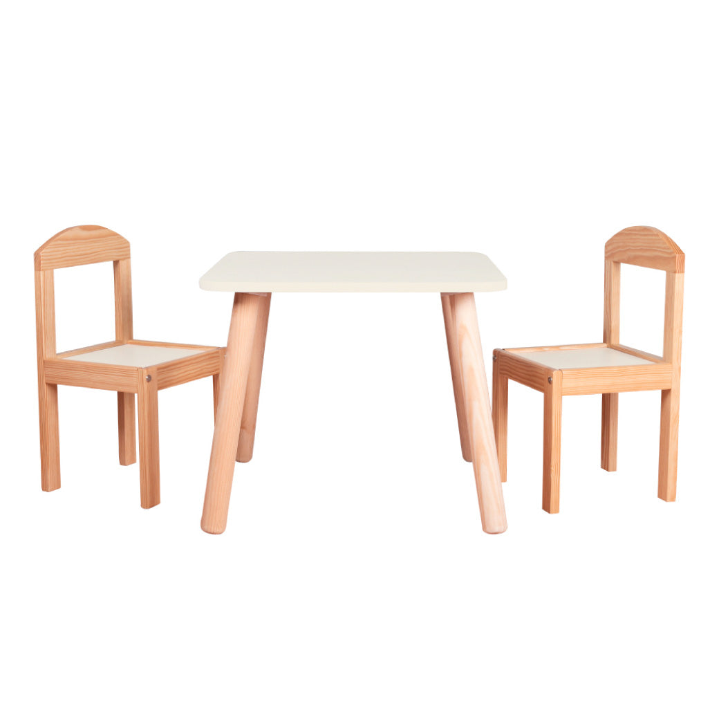 Mesa Natura Cuadrada - Dos Sillas Oslo