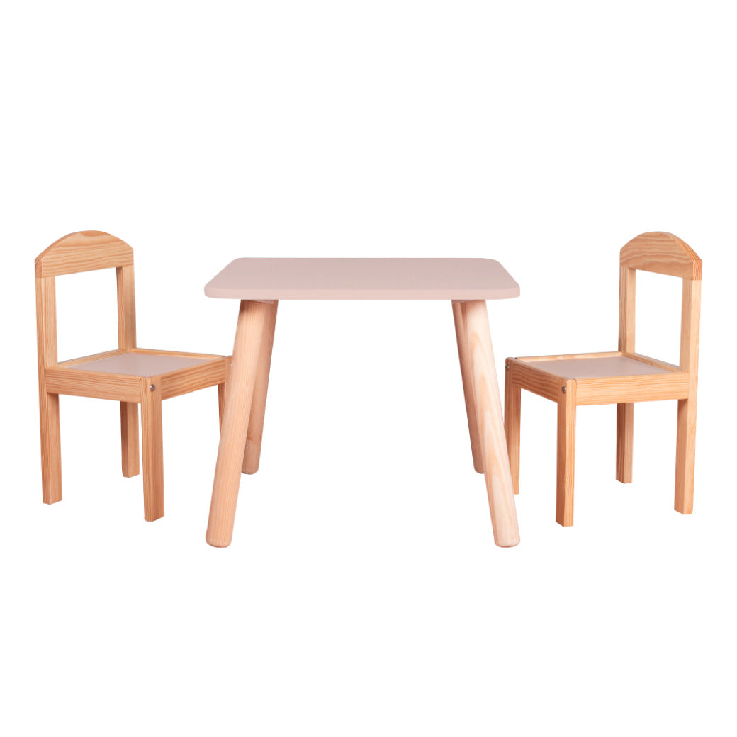 Mesa Natura Cuadrada - Dos Sillas Oslo