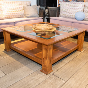 mesas de centro para sala de madera