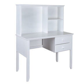 escritorio de madera con cajones