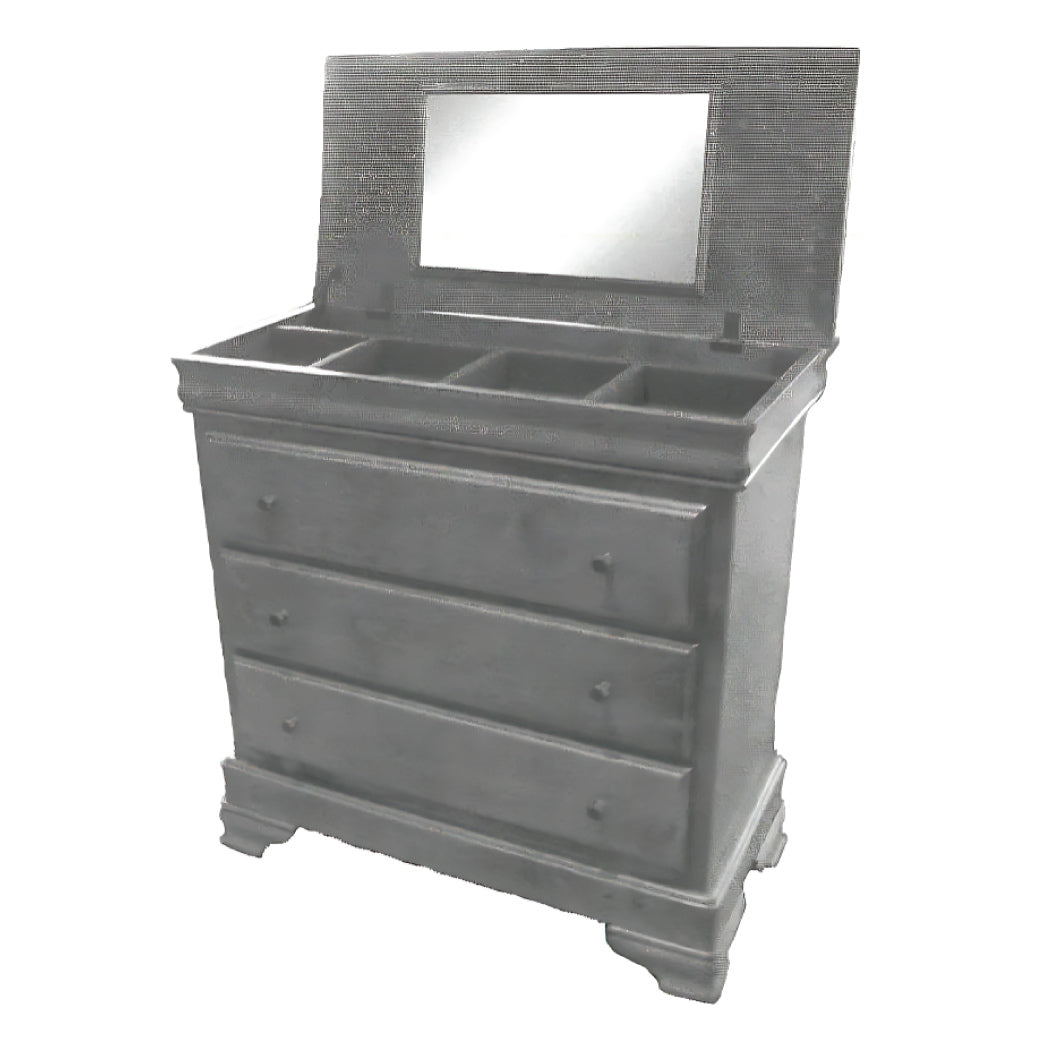 Cómoda 3 cajones con tocador Masssif