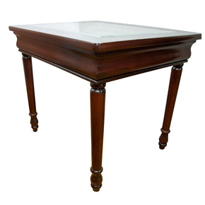 mesas laterales para sala de madera