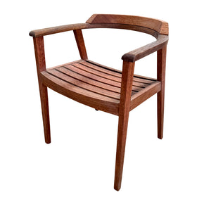 silla de exterior de madera