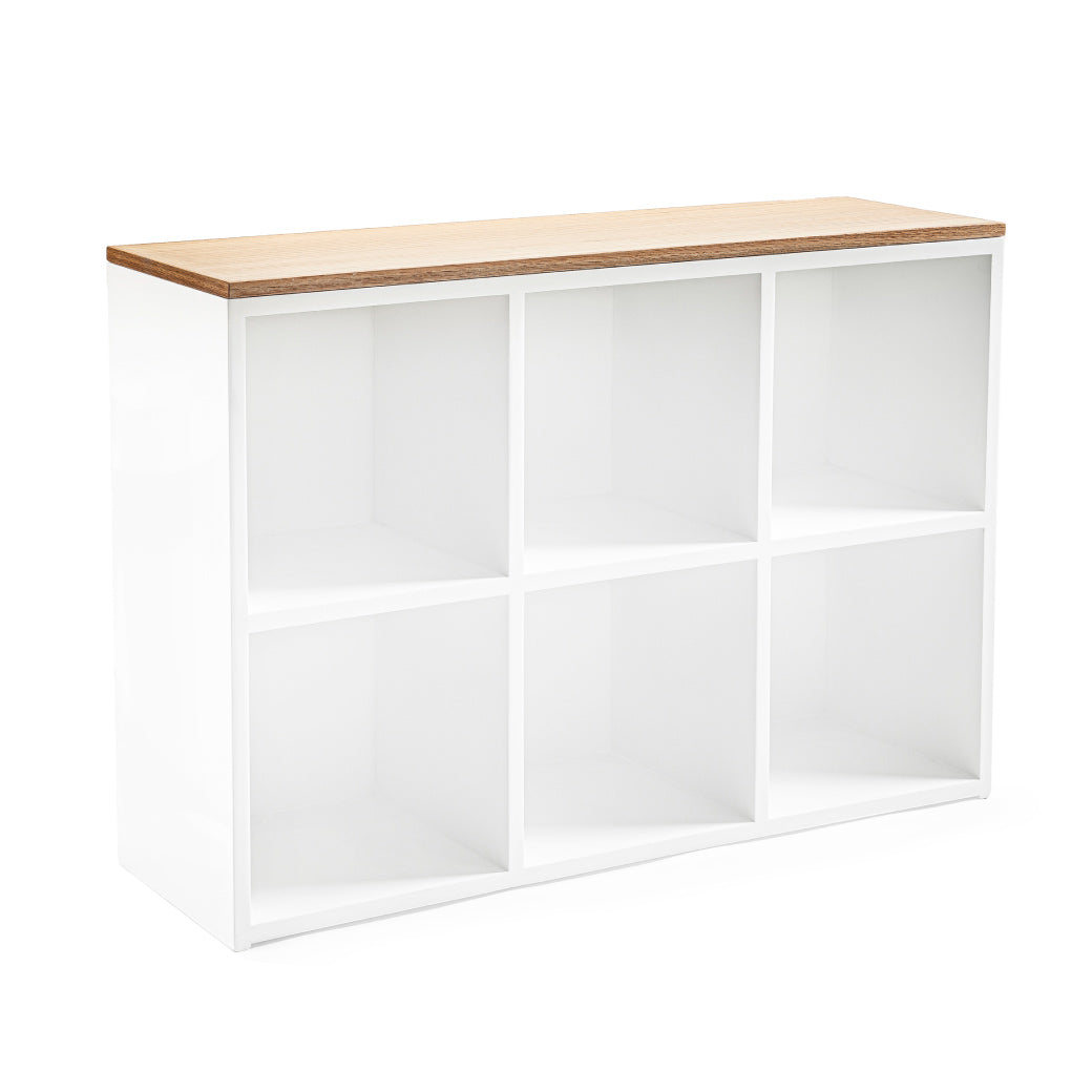 Estantería Baja Encino #6 (barnizada)