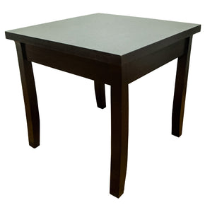 mesa lateral madera cuadrada