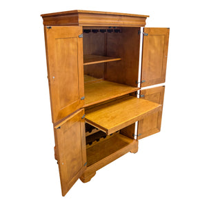 Mueble bar de madera