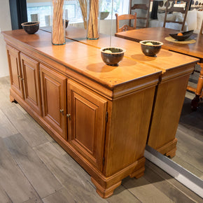 aparador madera maciza roble