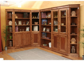 librero grande de madera