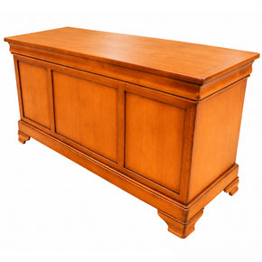 escritorio de madera maciza