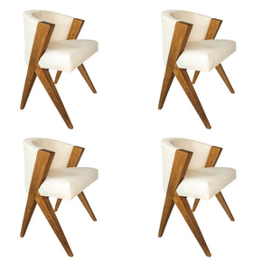 Set de sillas tapizadas 